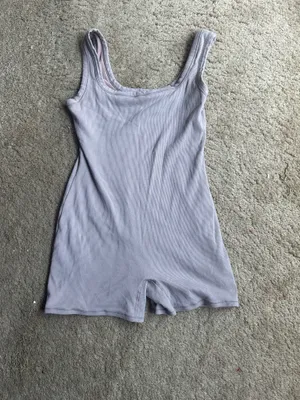 Skims Cotton Rib Onesie Bodysuit thumbnail 3