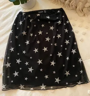 Nasty Gal Star Mesh Skirt thumbnail 2