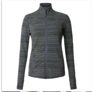 Lululemon Define Jacket Space Dye Twist Dark Slate Fatigue Green W1445 Sz 8 thumbnail 2