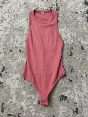 Intimately Free People Brexkey Bodysuit Size XS in Pink thumbnail 3