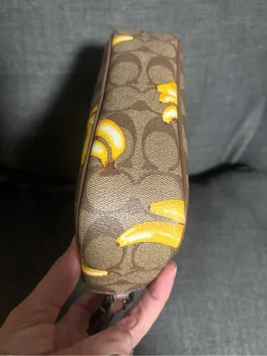 Coach Mini Jamie camera bag in Signature coated canvas Banana Print Crossbody thumbnail 6