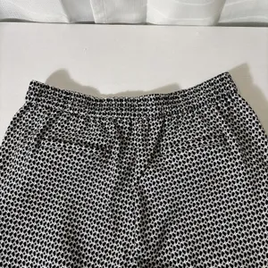 Anthropologie Larkin Jacquard Tapered‎ Trouser Ankle Pants Women Size Medium thumbnail 5