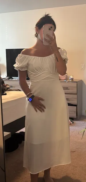 White dress thumbnail 1