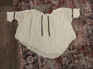 Free People Linen Top thumbnail 1