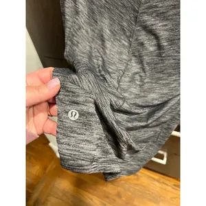 Lululemon Yogi Everyday long-sleeve top in a gray space-dye Pima‎ cotton blend 8 thumbnail 4
