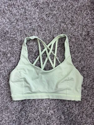 Lululemon Free To Be Serene Bra Fluro Citrus 8 thumbnail 4