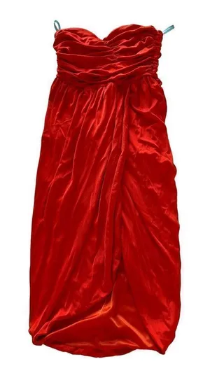 NWT MARCIANO SLEEVELESS MINI DRESS RED Size 2 thumbnail 1
