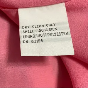 Talbots Silk Floral Sleeveless Midi Dress Pink Multicolor y2k Size 10 thumbnail 11