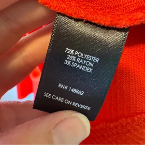 Torrid Orange Knit Short Sleeve Mini Dress Womens 1X Summer Beachy Casual Basic thumbnail 7