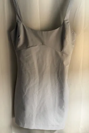 Zara mini grey dress thumbnail 1