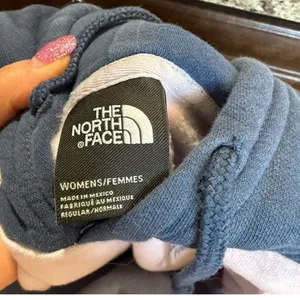 The North Face Blue and White Color Blocked Sweater thumbnail 7