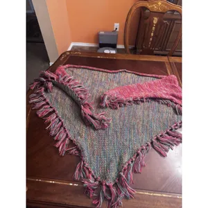 Unbranded Women's Poncho Sweater/ Cape Fringed thumbnail 2
