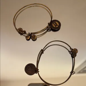 Alex and Ani Elegant Gold Bracelet Set of 4 thumbnail 5