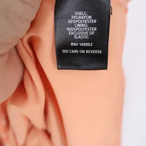 Torrid Peach Floral Smocked Tie Front Maxi Dress Pockets Size 1 Plus Size 1X thumbnail 4