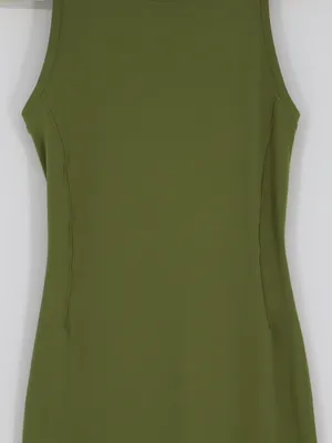 Lululemon All Yours Maxi Tank Dress Women’s XS 2 Green Sleeveless Slit Active thumbnail 4