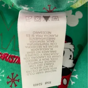 Micky Mouse Christmas Scrubs Disney Top L Medical Uniform Nurse Workwear‎ Dental thumbnail 6