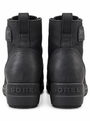 SOREL Evie II NW Lace Waterproof Wedge Boots Black Women’s 7.5 NL5024-010 thumbnail 4