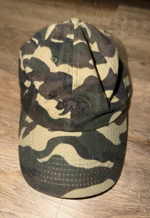 California Republic Black Bear Camo Embroidered Hat thumbnail 1