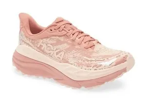 Hoka Stinson ATR 7 Trail Running Shoe Rose Latte Blossom 8.5 thumbnail 1