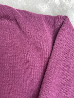 Quince Plum Heavyweight Hoodie Sweatshirt loungewear Fleece organic cotton M thumbnail 6