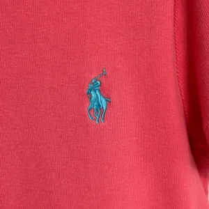 Y2K Ralph Lauren Sport Fitted Cotton Baby Tee in Pink Preppy Old Money - Size S thumbnail 4