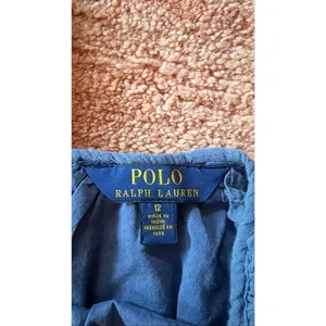 Polo Ralph Lauren Blue Flutter Sleeve Dress Adult XS Girls 12 thumbnail 5