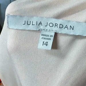 Julia Jordan Pink Floral Cutout Back Midi Dress Size 14‎ thumbnail 11