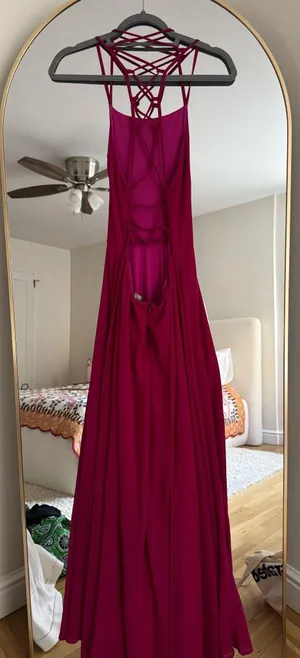 Lulus Pink Maxi Dress thumbnail 4