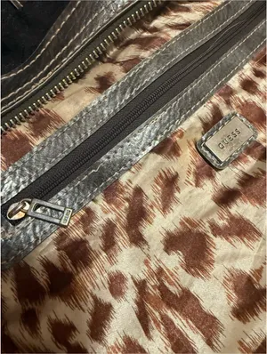 Y2K Guess Black Shoulder Bag Vintage thumbnail 8