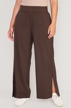 Old Navy High-Waisted StretchTech Wide Leg Pants, Small thumbnail 1