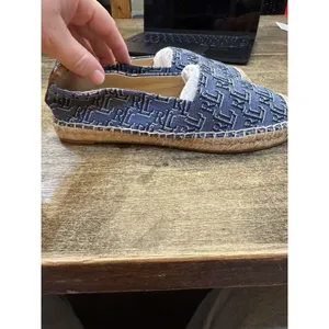 Lauren Ralph Lauren Cameryn Monogram Jacquard Espadrille Slip-On Flat Women‎ thumbnail 6