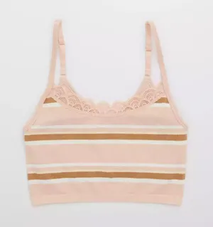 Aerie Striped Cropped Cami thumbnail 1