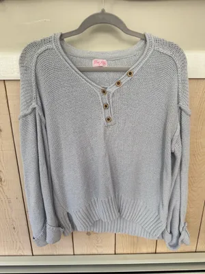 Pink lily sweater thumbnail 1