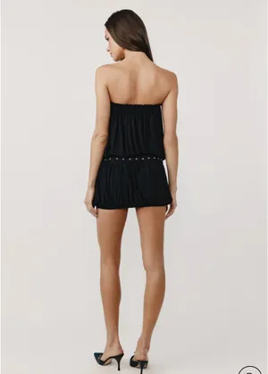 WITH JEAN LUCA DRESS BLACK thumbnail 3