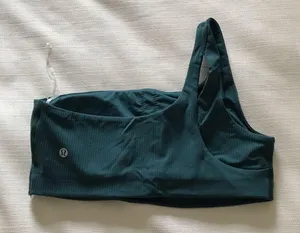 Lululemon Ribbed Nulu Asymmetrical Yoga Bra Light Support thumbnail 8