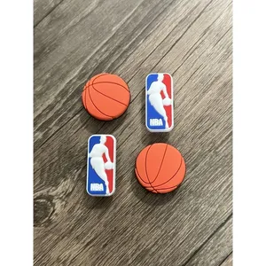 NBA Basketball Team Sports Charm For Crocs Shoe Charms Bracelet - 4 Pieces thumbnail 1