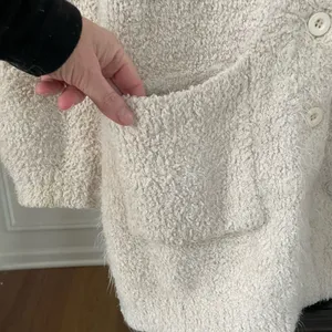 Stitch Fix Skies Are Blue Soft Shaggy Chunky Cardigan Ivory L thumbnail 4