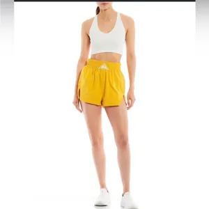 Free People Movement High-Rise Next Round Shorts w/Pockets & Embroidery Patch, L thumbnail 4