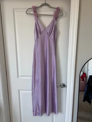 Hello Molly Satin Dress Maxi thumbnail 2