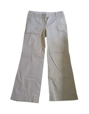 Ann Taylor LOFT Marisa Pants Size 2 Tan Wide Leg Career Casual Trousers thumbnail 1