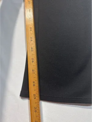 Chic Black Flared Pants by White House Black Market - Size L thumbnail 3