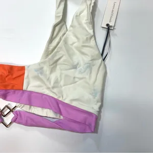 Lovers and Friends Shine On Me Top in Orange & Pink Medium thumbnail 6