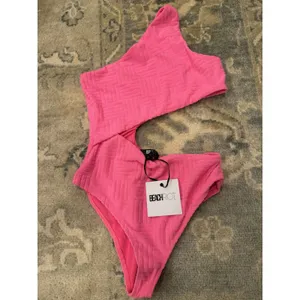 Beach Riot Celine Cutout One Piece Swimsuit strawberry moon size M NWT $158 thumbnail 13