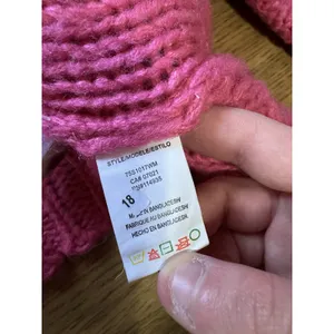 RD Style Women Size XL Chunky Knit Cardigan Sweater‎ Button Cotton Blend Cottage thumbnail 10