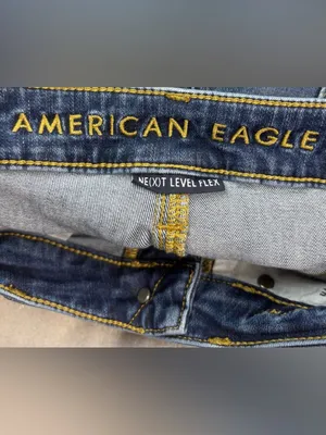American Eagle 31 Women’s High-Rise Faded Blue Skinny Jeans thumbnail 8