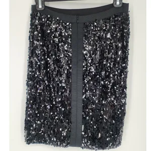 Vintage Teenflo Sequin Mini Skirt Black– Women’s 2 thumbnail 7