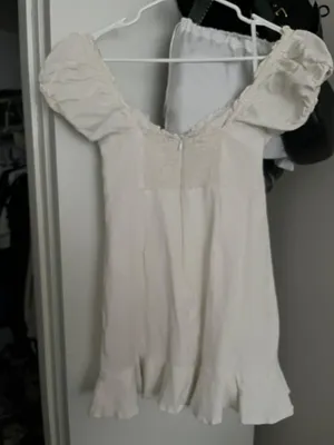 Hello Molly Boutique White Mini Dress thumbnail 3