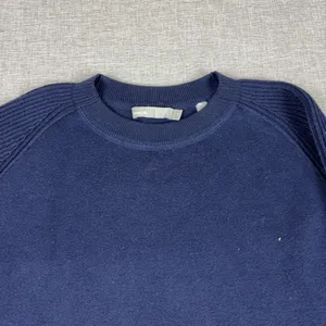 Vince Sweater Womens‎ XS Blue 100% Cotton Crew Neck Raglan Pullover Lightweight thumbnail 4