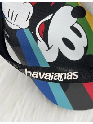 Havaianas Disney Mickey Mouse Flip Flops Unisex Women's 11/12 Men's 9/10 thumbnail 5