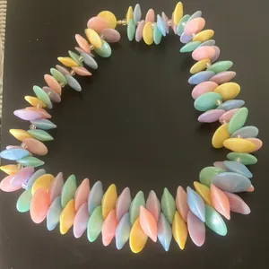 FINAL MARKDOWN Summery vintage necklace thumbnail 1